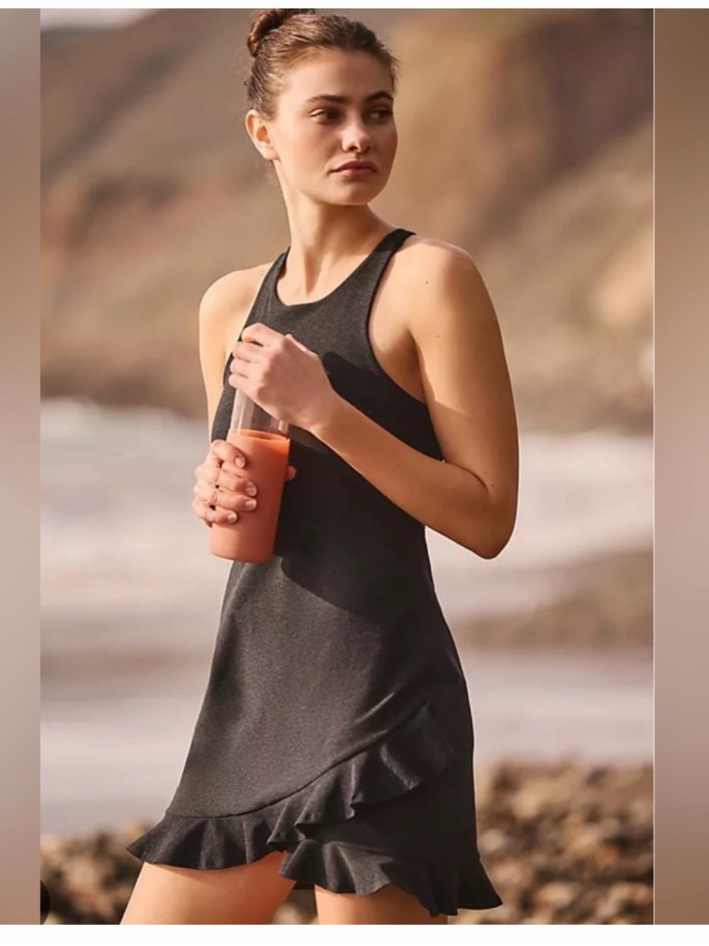 Beyond Yoga Ruffled Hem dress